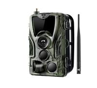 PQLXJJYUR Caméra De Chasse Et D'extérieur 4G HD 1080P FTP SMTP MMS SMS, Vision Nocturne 20mp, Batterie Au Lithium, Piège À Faune sans Fil, Jeu Enregistrement VidéO Net