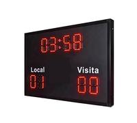 PQLXJJYUR Signe Électronique De Tableau Indicateur du Football LED for Le Match Facile à Lire
