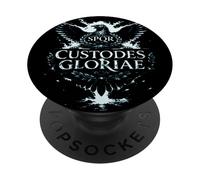 PQR Custodes Gloriae Aigle Romain Roma Design PopSockets PopGrip Adhésif