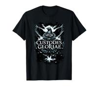 PQR Custodes Gloriae Aigle Romain Roma Design T-Shirt