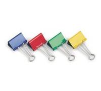 RAPESCO Pinces à Double Clip 19 mm, Couleurs assorties - Lot de 10