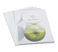Rapesco 1104 ECO Pochettes Plastiques Perforées, A4, Lot de 100