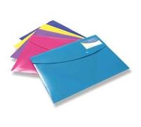 Rapesco Pqt De 5 Pochettes Porte-Documents Id Couleurs Vives Opaques A4+