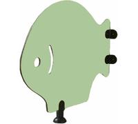 PQVMZQEMQ Cloison d'urinoir pour Enfants, cloison d'urinoir pour Maternelle, cloison d'urinoir au Sol, pour écoles et lieux publics