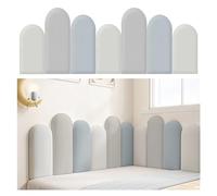 PQVMZQEMQ Tête de lit autocollante, Rembourrage Mural Anti-Collision 3D pour Enfants, Autocollants muraux Tatami de 3 cm d'épaisseur, Panneaux muraux rembourrés pour Chambre et Salle de Jeux