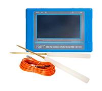 PQWT Détecteur d'eau portable multifonction entièrement automatique avec un seul bouton Détecteur d'eau souterraine 300 m de profondeur