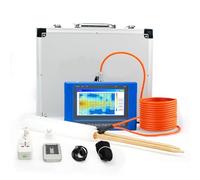 PQWT TC150 Détecteur d'eau souterraine 150 m Instrument de prospection géophysique pour forage de puits et levé géologique