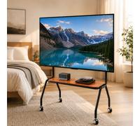 PQXQZ Support TV Mobile, Chariot TV Roulant Portable