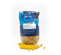 PR Baits Mini Boilies 10mm Fruity Zing, 1kg, Jaune, Méthode Feeder