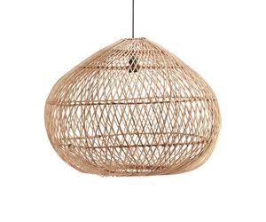 PR Home Lampe à suspension Karen rotin Ø51 cm