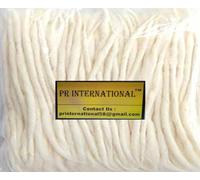 PR International Mèches en coton pour Pooja - Longues mèches de couleur blanche Baati faites à la main pour Puja Aarti Diwali, Navratri All Festivel méditation.
