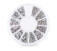 pr Ongles en Verre à Dos Plat , Argent , 10cm | Cristaux pr manucure, Cristaux pr nail art, Composition , Pr spécialistes s ongles