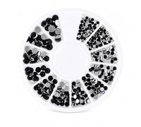 pr Ongles en Verre à Dos Plat , Noir argenté , 10cm | Cristaux pr manucure, Cristaux pr nail art, Composition , Pr spécialistes s ongles