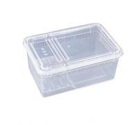 pr Reptiles, Traparent, Grand 19x12x7.5 cm | ventilation, Logement pr lézards, Hébergement d'escargots, Pr amateurs d'iectes