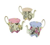 Pr sentoir cupcakes Truly Alice Teapot de Talking Tables pour un go ter, multicolore (lot de 6)