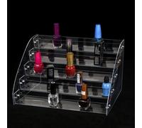 Pr¿¿Sentoir ¿¿ Ongles Durable Acrylique Tableau Des Ongles 6 Types De Vernis ¿¿ Ongles Durable, Acrylique Transparent, Pr¿¿Sentoir De Maquillage, Support Organisateur De Support Pour Pr¿¿Sentoir ¿¿ On