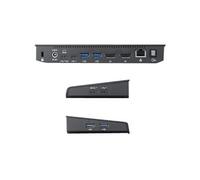 Fujitsu PR09 - Réplicateur de port - USB-C - 2 x DP - 1GbE - 120 Watt - Europe - pour Celsius H7510; ESPRIMO G6012, G9010, G9012; LIFEBOOK E5410, E5510, U7310, U7510, U9310