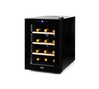 PR190WK Cave à Vin - 12 Bouteilles - Classe F - Pose Libre - Noir