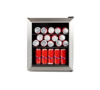 PRIMO PR194BC Réfrigérateur à boissons - Minibar - Mini réfrigérateur - Porte vitrée - Pose libre - 46L - C - Noir Noir G