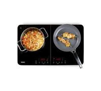 Primo Plaque à induction double PR301IKP – 2 zones, 9 niveaux, 3500W – Noir
