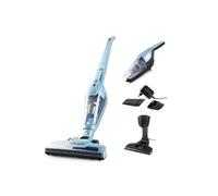 PRIMO PR507SV Aspirateur-balai sans fil 2-en-1 - Aspirateur sans sac - Dépoussiéreur - Filtre HEPA - Bleu Bleu G