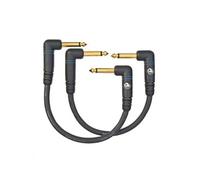 Planet Waves PRA-205 Custom Series câble de patch jack coudé 15cm (la paire)