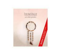 Pracht Creatives Hobby 5841-13541 Kit de bricolage attrape-rêves à réaliser soi-même, naturel, taille env. 13 cm