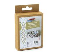 Pracht Creatives Hobby 5884-00031 - Kit de Bricolage pour créer Un Bracelet de Perles, avec des Perles Miyuki Blanches et colorées, Taille Totale env. 17 x 2 cm