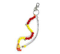 Pracht Creatives Hobby 5935-12241 Chaîne de calcul avec porte-clés à décorer soi-même, coccinelle, set de bricolage avec 20 perles de calcul, pour la rentrée scolaire pour le sachet de sucre