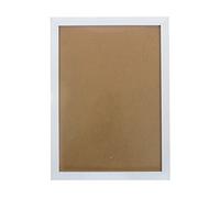 Pracht Creatives Hobby 6036-40111 Cadre photo blanc, dimensions env. 33 x 44 cm, cadre sobre avec plexiglas et crochet pour fixation au mur