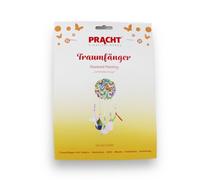 Pracht Creatives Hobby 6045-15021 Diamond Painting Attrape-rêves, motif papillon, kit de bricolage pour créer un attrape-rêves avec des pierres scintillantes, pour enfants à partir de 5 ans