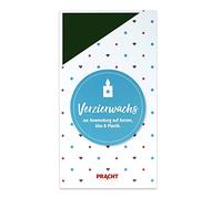 Pracht Creatives Hobby 7000-36 Lot de 2 plaques de cire décoratives Vert feuille 200 x 100 x 0,5 mm