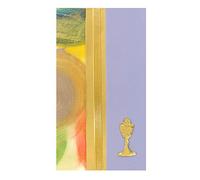 Pracht Creatives Hobby 7073-20885 Plaques de cire à décorer Mix violet/or, 3 demi-plaques de cire env. 200 x 50 x 0,5 mm, bandes de cire et signes spéciaux, pour modeler et décorer des bougies