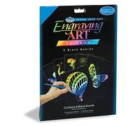 Pracht Creatives Hobby Royal & Langnickel - Kit d'images à gratter à réaliser soi-même, Arc-en-Ciel, 6 pièces, Images à gratter pour Enfants et Adultes