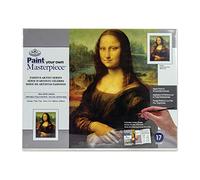 Pracht Creatives Hobby Royal & Langnickel - Peinture par numéros Masterpiece Mona Lisa, contient des toiles, des couleurs et des pinceaux, pour adultes et enfants à partir de 8 ans