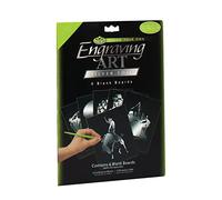 Pracht Creatives Hobby Royal & Langnickel - Set d'images à gratter à réaliser soi-même, Argent, 6 pièces, Images à gratter pour Enfants et Adultes