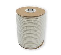 Pracht Hobby 1693-04113 - Fil macramé blanc 4 mm x 30 m, cordelette en papier recyclé pour le crochet, le tricot et la création d'accessoires d'intérieur et de mode
