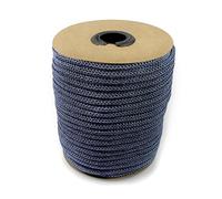 Pracht Hobby 1693-04443 - Fil macramé bleu clair 4 mm x 30 m, cordelette en papier recyclé pour le crochet, le tricot et la création d'accessoires d'intérieur et de mode