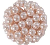 Pracht Verre Perles de Cire à ˜ 6 mm puderrosa