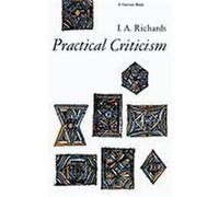 Practical Criticism I.A. Richards (Auteur)