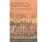 Practical Criticism (Palgrave Study Guides:Literature) Coyle, Martin (Auteur)
