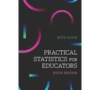 Practical Statistics For Educators