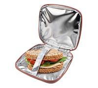 PracticDomus Porte-Sandwich Thermo-Isolant pour Enfants Iris Barcelona Modèle Snack Rico. Couleur Rose