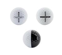 Practice Golf Balls - Rubber Golf Training Balls, Portable Rubber Training