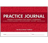 Practice Journal-Weekly Planner For Music Students / Accessory