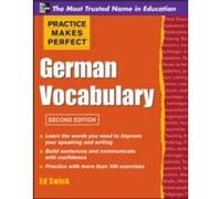 Practice Makes Perfect German Vocabulary by Ed Swick Paperback Book Ed Swick (Auteur)