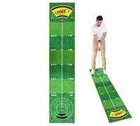 Practice Putting Green - 1.6 X 7.8 Ft Golf Putting Mat | Sports Pad with Anti-Slip Bottom | Professional Golf Training Mat for Golfers Men Women, Improve Your Puttings Skills
