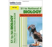 Practice Question Book for CfE and SQA e S1 to National 4 Biology Practice Question Book - [Version Originale] Inconnu (Auteur)