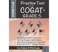 Practice Test For The Cogat Grade 5 Level 11