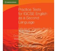 [Practice Tests for IGCSE English as a Second Language: Listening and Speaking, Core Level Book 1 Audio CDs (2)] (By: Marian Barry) [published: November, 2010]